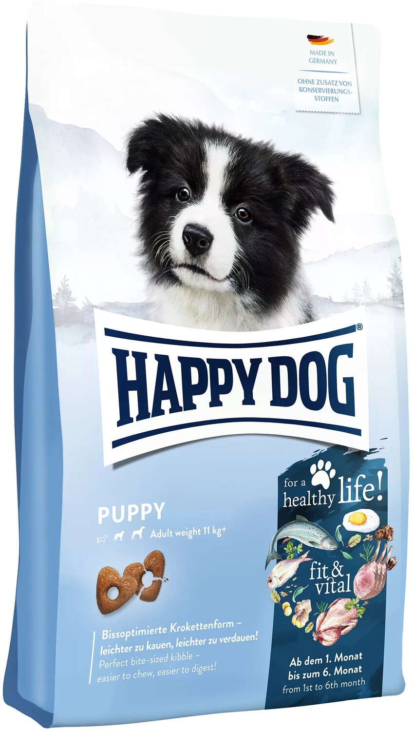 Happy Dog Fit & Vital Puppy | Hrană de calitate pentru câini, din Germania