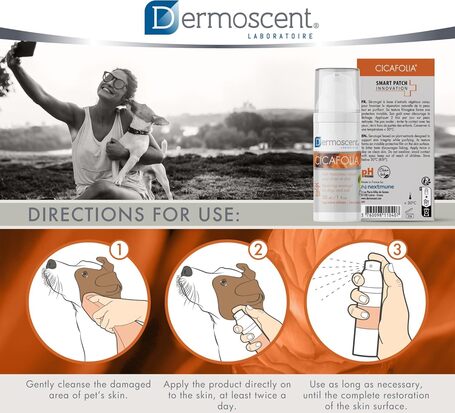 Dermoscent Cicafolia sebkezelő gél kutyáknak és macskáknak