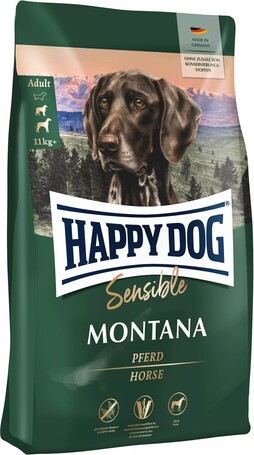 Happy Dog Supreme Sensible Montana lóhúsos kutyaeledel