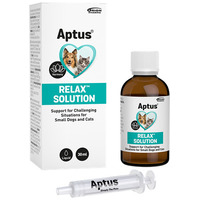 Aptus Relax Solution nyugtató folyadék kutyáknak és macskáknak