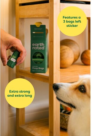 Earth Rated újrahasznosított anyagból készült kakizacskó