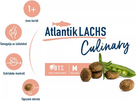 Happy Cat Culinary Adult Atlantik-Lachs | Felnőtt macskatáp észak-atlanti lazacból