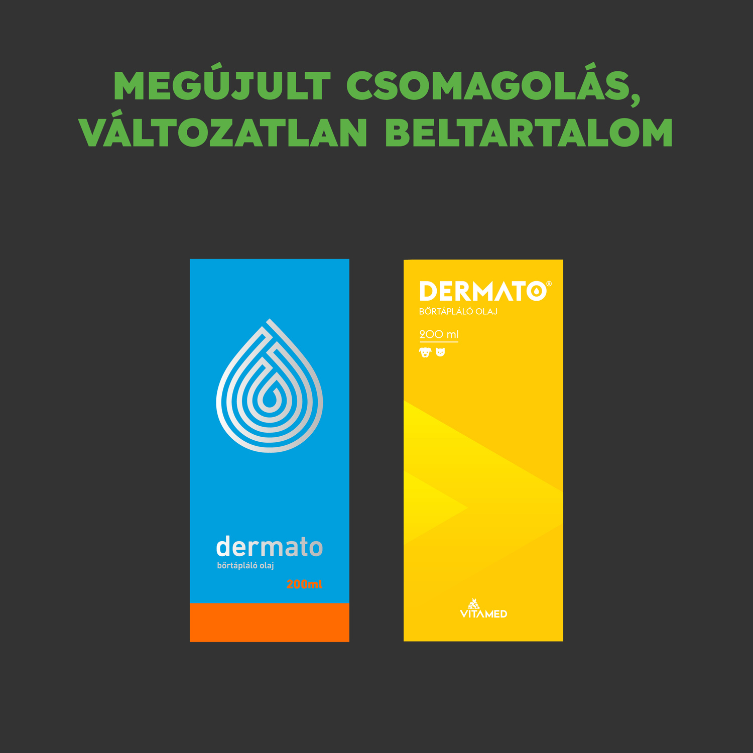 Dermato ulei pentru îngrijirea pielii pentru câini și pisici - zoom