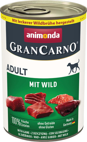 Animonda GranCarno Adult vadhússal és sertéssel