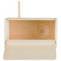 Trixie madárház falemezből, ülőrúddal a bejárat előtt #3