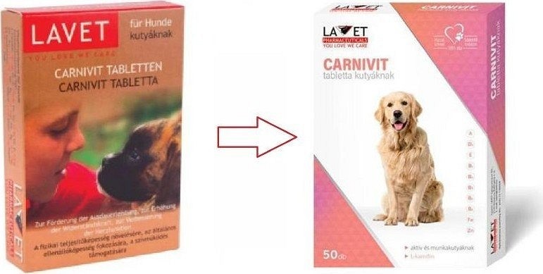 Lavet carnivit tablete pentru câini - zoom
