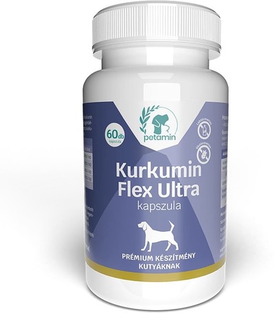 Petamin Kurkumin Flex Ultra kapszula kutyáknak