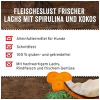 Meatlove párolt húsrolád - Lazac marhával és spirulinával #6