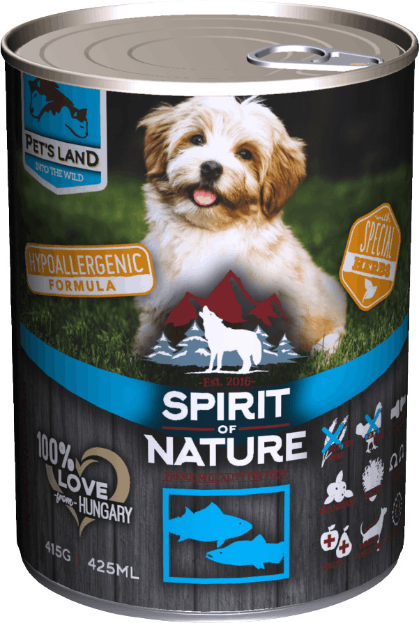 Spirit of Nature Dog ton, somon - zoom