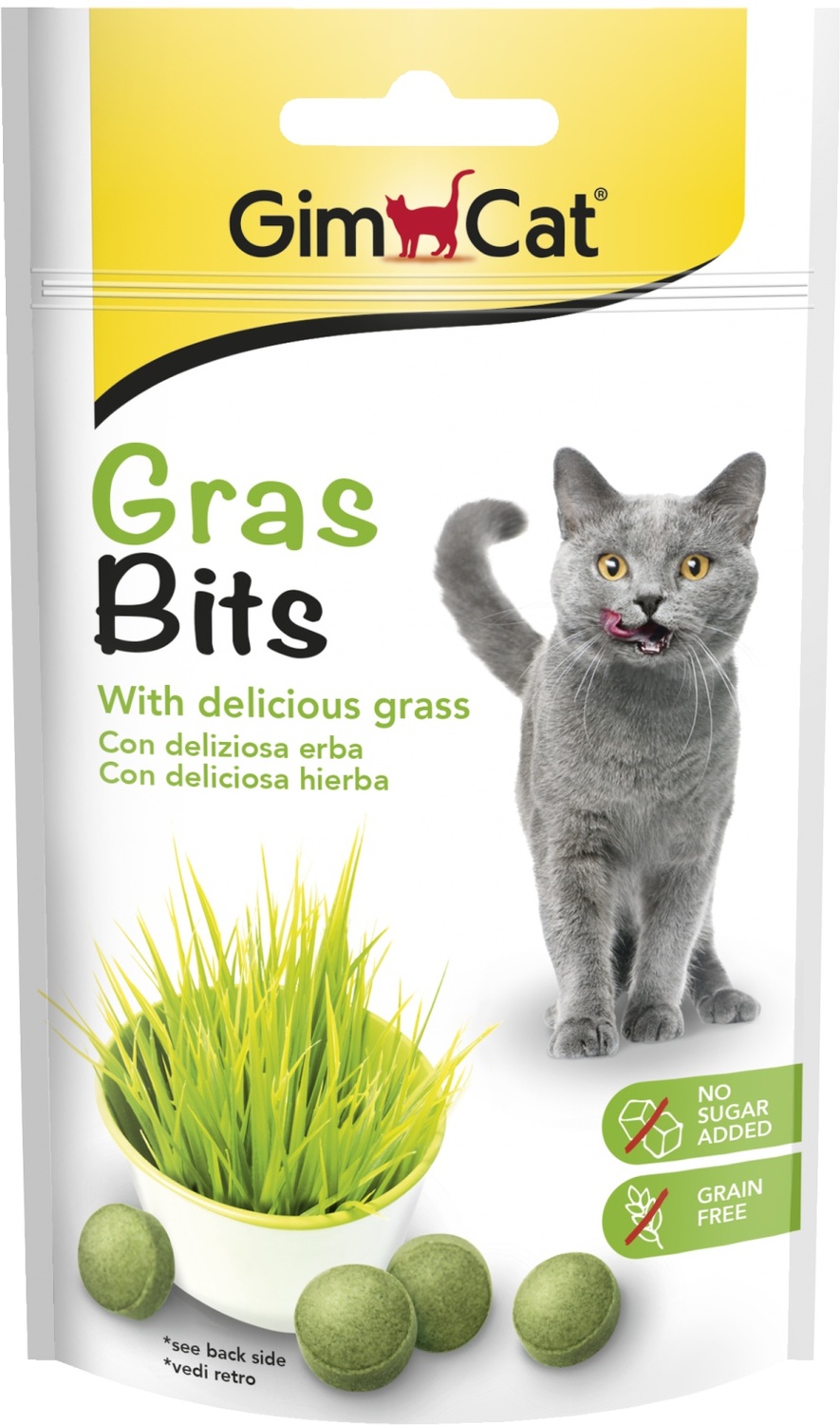 GimCat GrasBits vitamine de iarbă