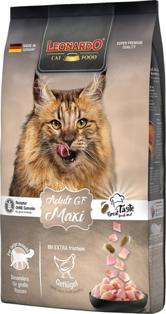 Leonardo Adult GF Maxi száraztáp nagytestű macskáknak