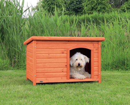 Trixie Natura lapos tetős fa kutyaház