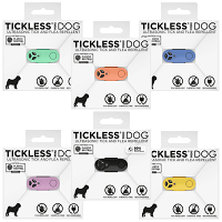 Tickless Mini Dog USB repelent cu ultrasunete pentru căpușe și purici pentru câini