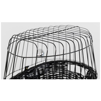 Trixie fonott szállítókosár kerékpárra kutyáknak #10