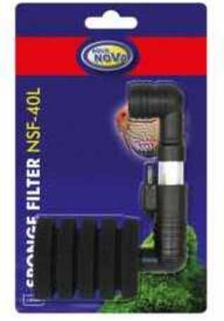 Aqua Nova tapadókorongos akváriumi szimpla szivacsszűrő