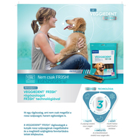 Virbac Veggiedent Fr3sh ízletes rágószalagok #2