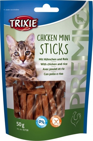Trixie Chicken & Rice Mini Sticks cicáknak