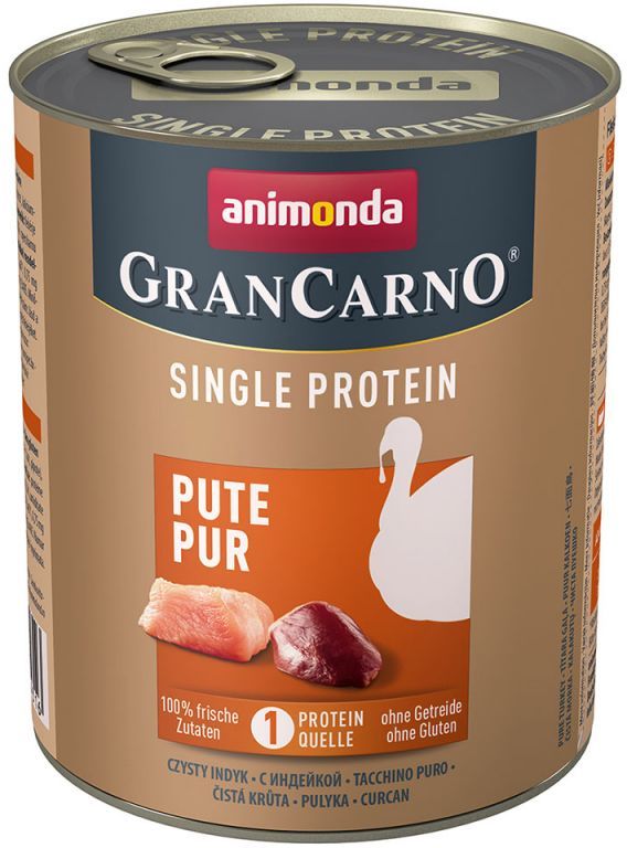 Animonda Grancarno Single Protein conservă cu carne de curcan - zoom