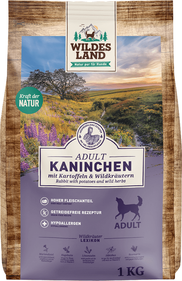 Wildes Land Classic Adult száraztáp nyúllal