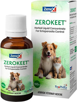 Zerokeet soluție naturală antiparazitară pentru câini