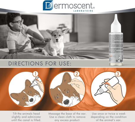 Dermoscent Essential Oto fültisztító