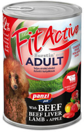 FitActive Dog Adult Beef with Beef Liver & Lamb with Apple