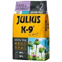 Julius-K9 GF Hypoallergenic Utility Dog Puppy & Junior Lamb & Herbals | Érzékeny emésztésű kölyökkutyáknak | Szárazeledel #2
