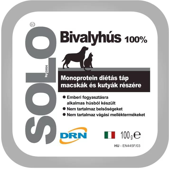 Solo Hypoallergenic Monoprotein - Pateu din carne de bivol - zoom