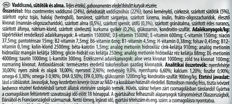 N&D Dog Grain Free Adult Mini sütőtök, vaddisznó & alma