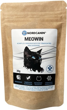 Nordcanin Meowin prémium immunerősítő macskáknak