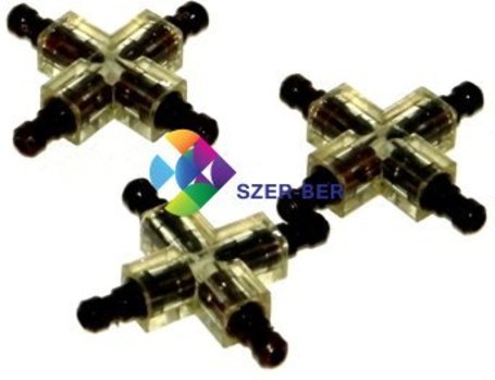 Akváriumi X elosztó