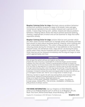 Beaphar Collier Calmant – Nyugtató hatású nyakörv kutyáknak