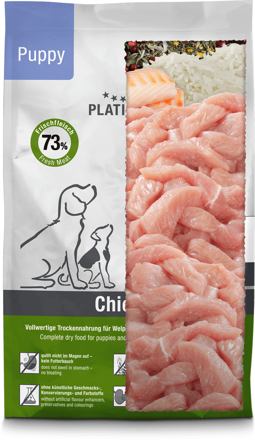 Platinum Puppy Chicken kölyök kutyatáp csirkével