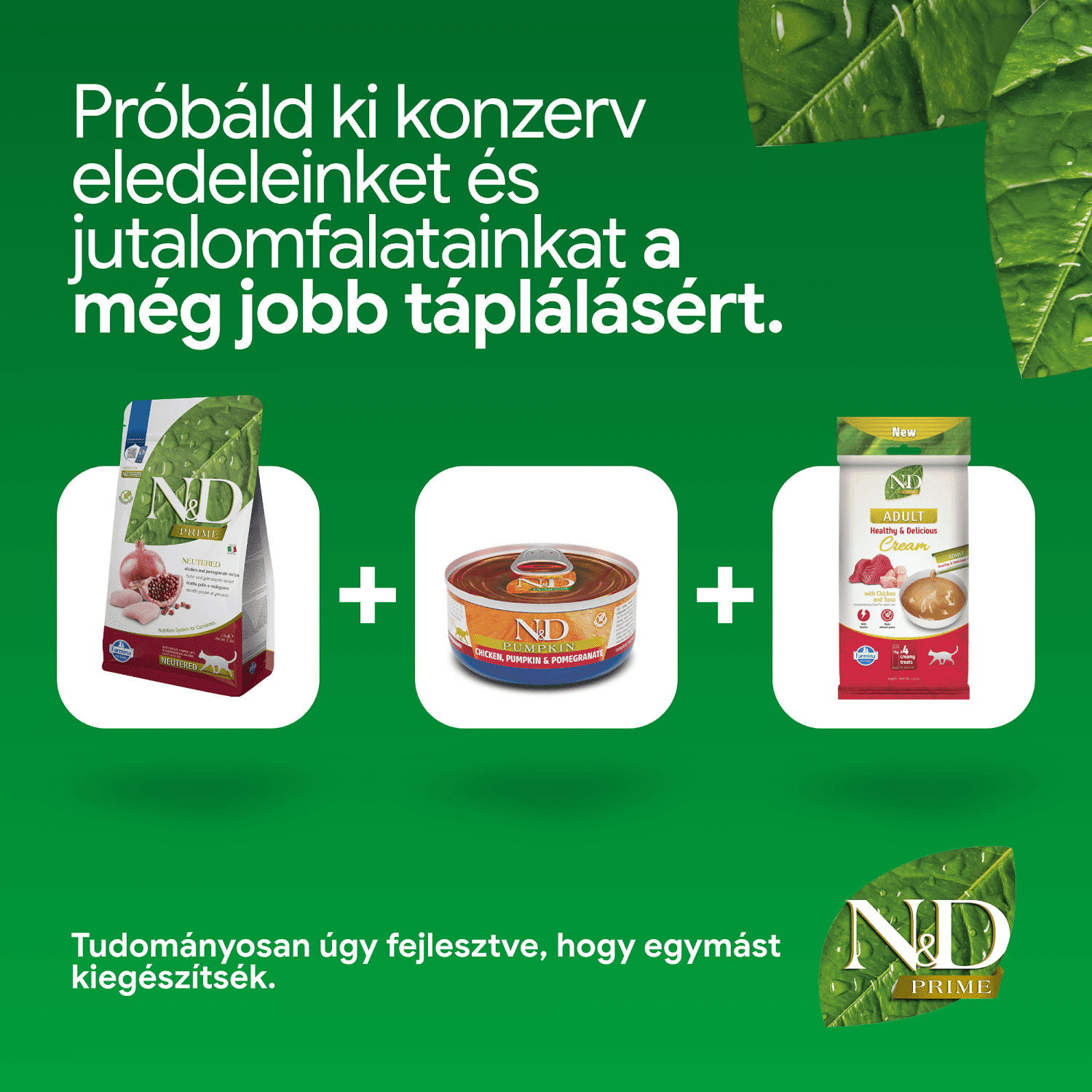 N&D Prime Cat Adult Chicken & Pomegranate Neutered Grain Free | Száraztáp ivartalanított macskáknak