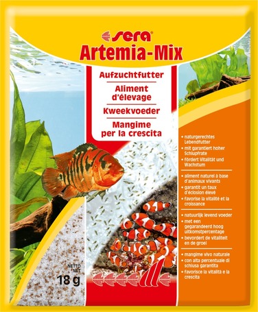 Sera Artemia Mix akváriumi ivadékhal táplálék (sórákpete)