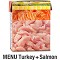 Platinum Menu Curcan + Somon hrană umedă câini