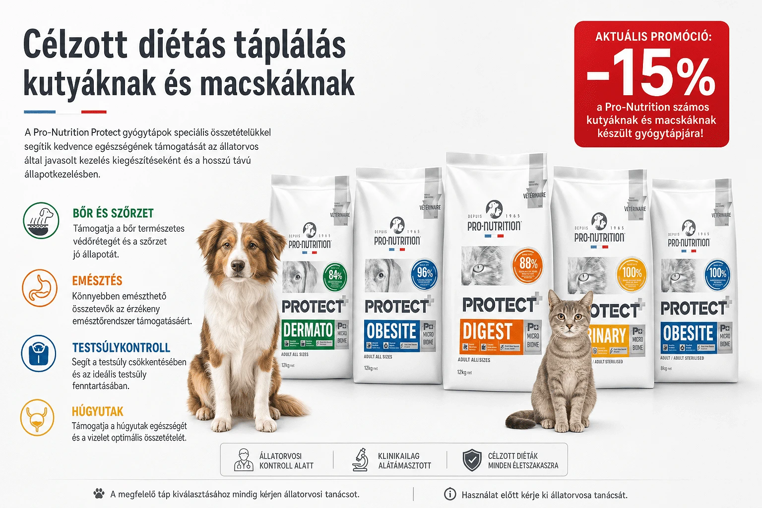 Pro-Nutrition Protect célzott diétás tápok