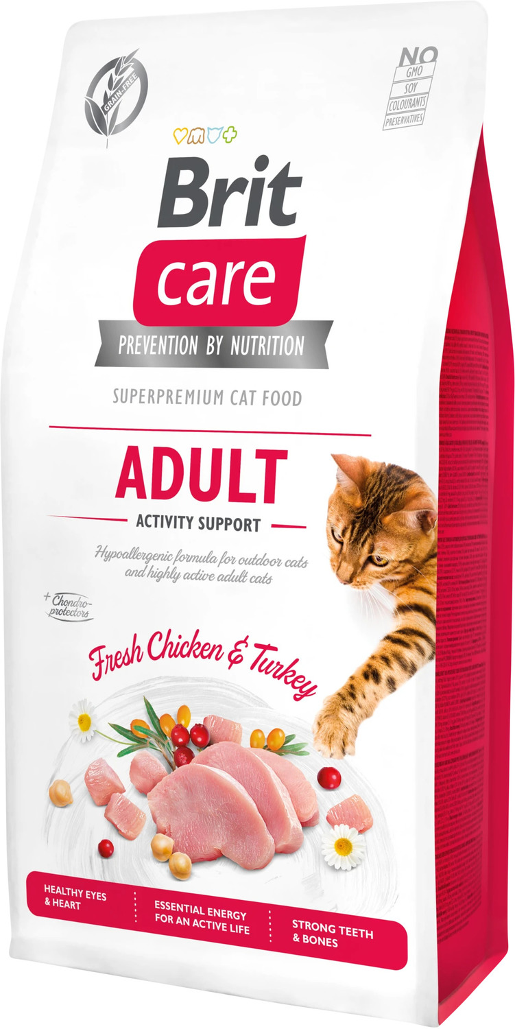 Brit Care Cat Adult Activity Support Fresh Chicken & Turkey