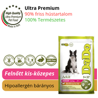 Dado Hypoallergenic Adult Medium Lamb & Rice | Hipoallergén táp közepes testméretű felnőtt kutyáknak | Bárányhúsos #2
