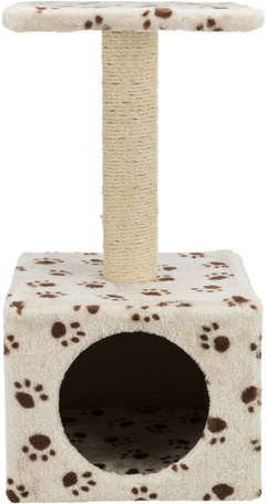 Trixie Zamora kaparófa kocka odúval és négyzetes fekhellyel