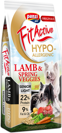 FitActive Originals Senior/Light Hypoallergenic Lamb & Spring Veggies