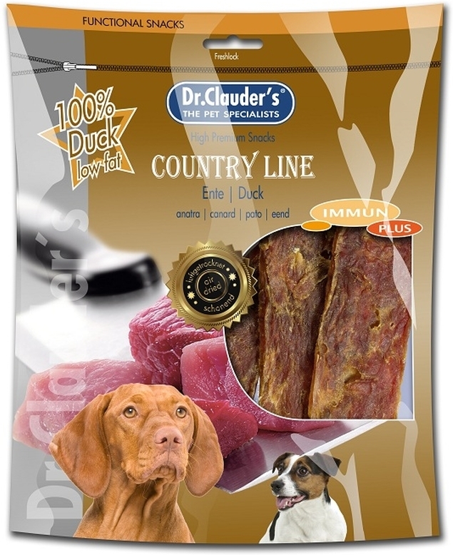 Dr.Clauder's Dog Country Line Snack cu carne de rață - zoom