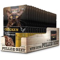 Leonardo Chicken pliculeţ cu pui si carne de vită fâșii