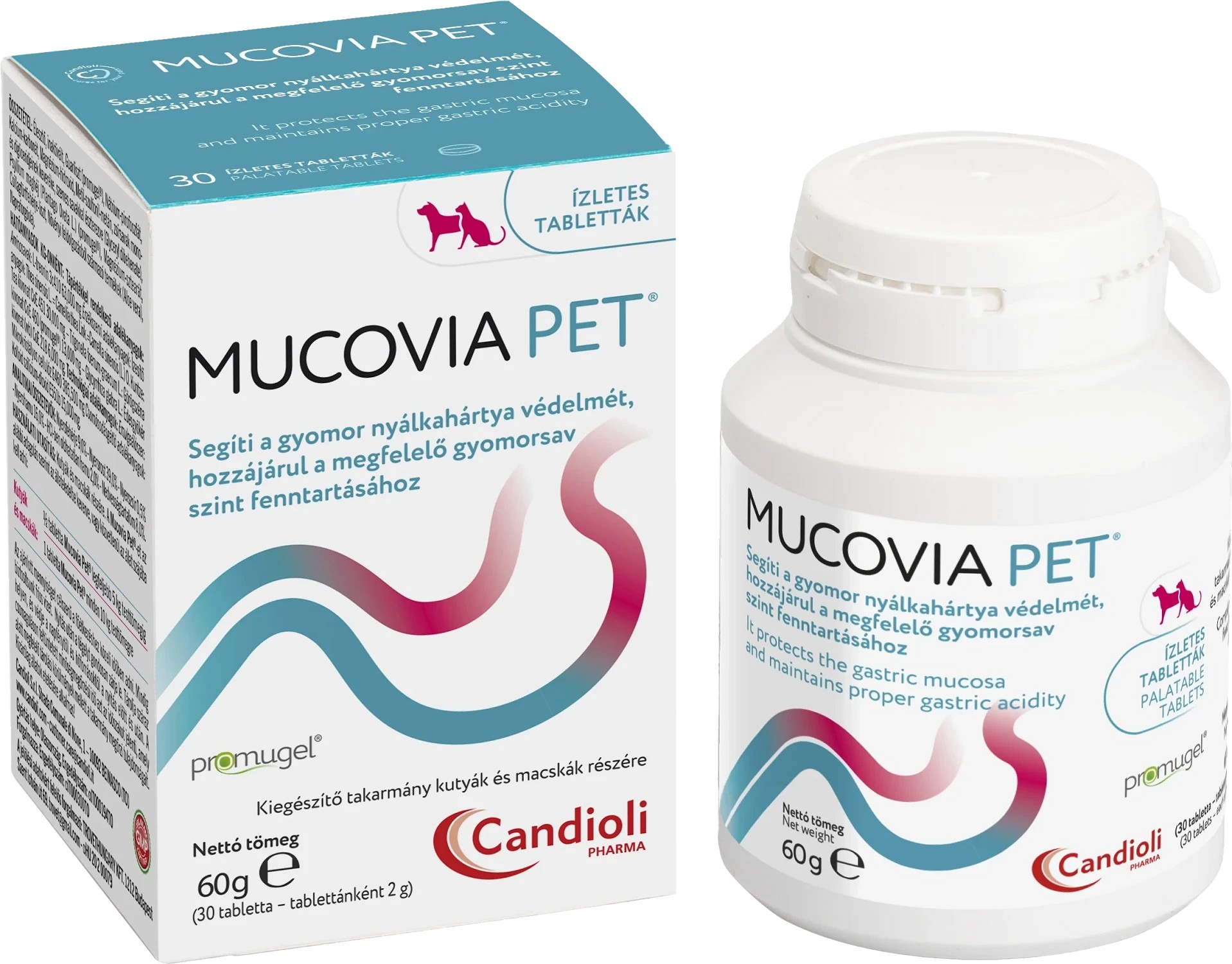 Candioli Mucovia Pet comprimate protecție stomac