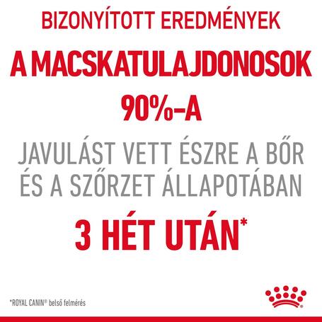Royal Canin Hair & Skin Care - Szószos nedves táp felnőtt macskák részére a szebb szőrzetért és az egészséges bőrért