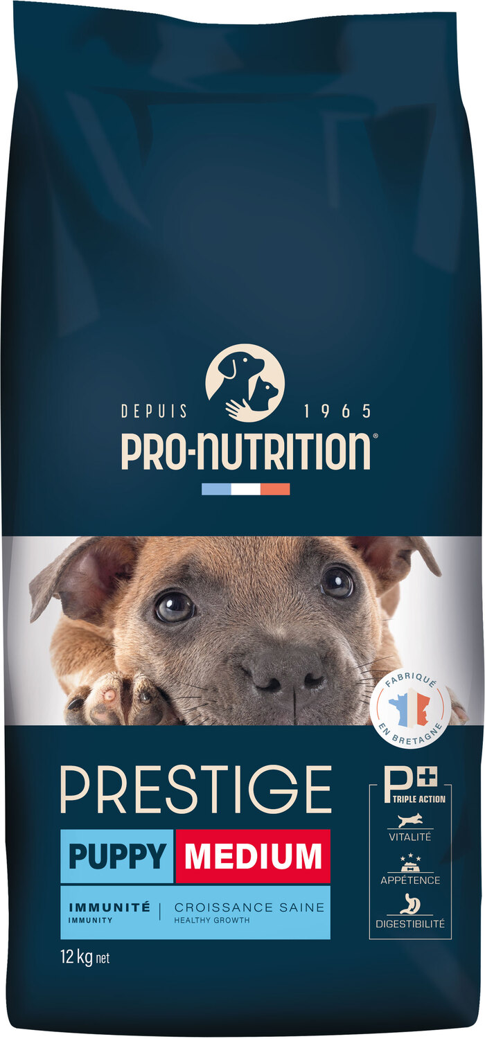 Pro-Nutrition Prestige Puppy Medium Pork | Hrană pentru cățeluși