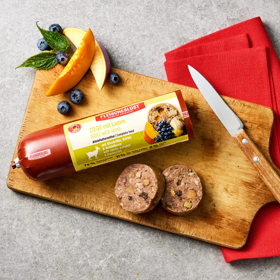 Meatlove Ziege mit Lamm - Ruladă din carne de capră cu miel - zoom