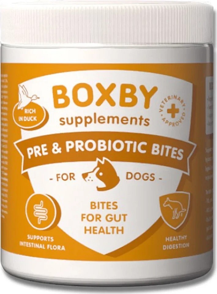 Boxby recompense cu pre și probiotice pentru câini - zoom