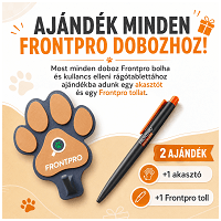 Ajándék minden Frontpro dobozhoz – kényelmes védelem bolhák és kullancsok ellen
