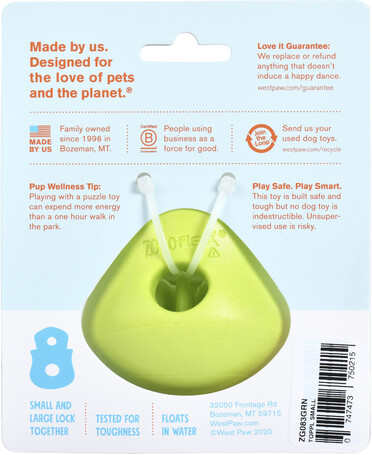 West Paw Toppl - Jutalomfalattal tölthető kutyajáték